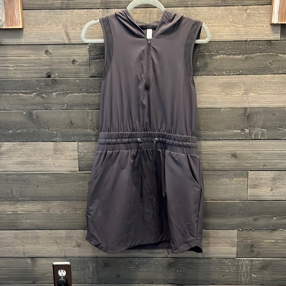 Ideology Gray Bathing Suit Cover Up